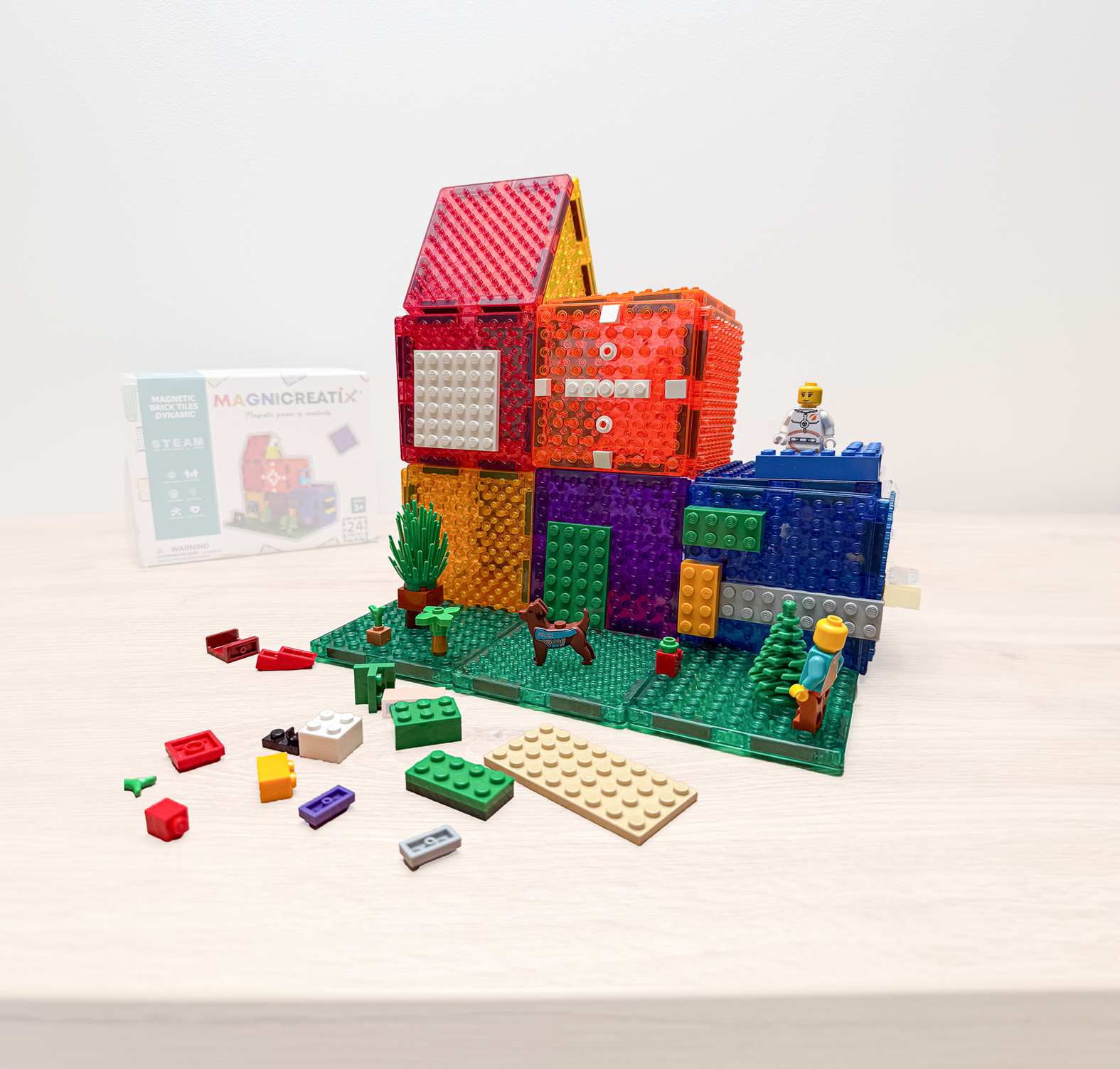 Płytki magnetyczne LEGO