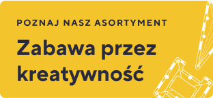 baner zabawa przez kreatywność