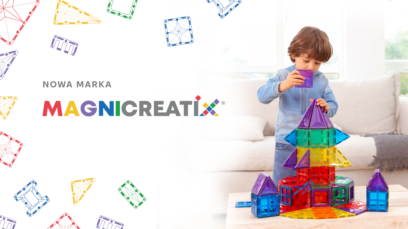 MAGNICREATIX - polska marka klocków magnetycznych