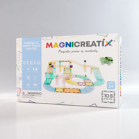 Magnetyczny Tor Wyścigowy MAGNICREATIX 108 el.