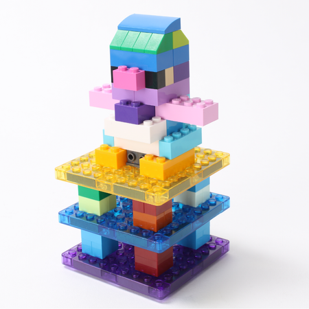 Klocki magnetyczne KOMPATYBILNE z LEGO® 24 el. MAGNICREATIX