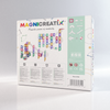 Klocki Magnetyczne Kulodrom MAGNICREATIX LIGHT BALL TRACK – 100 el.