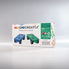 Klocki magnetyczne podwozie SAMOCHODOWE 2 szt. MAGNICREATIX